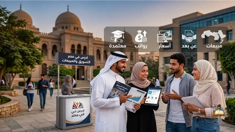 دليل شروط ودراسة دبلومة التسويق والمبيعات والرسوم 2026