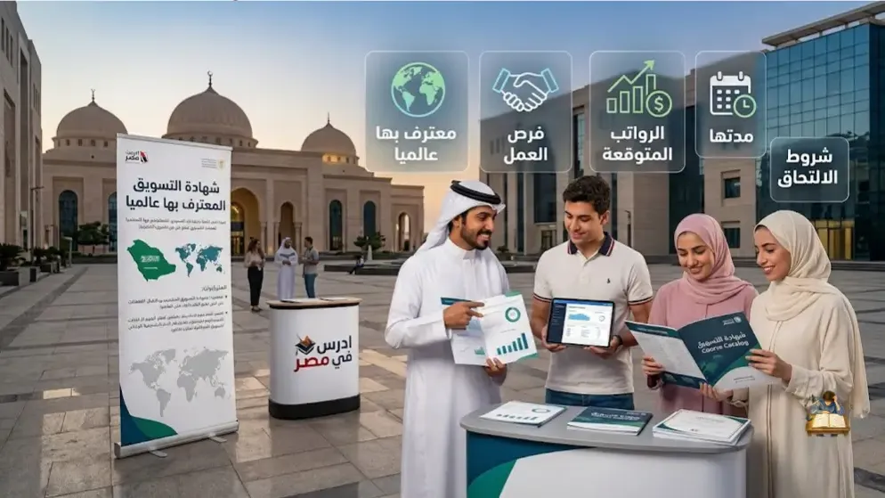 أفضل شهادات التسويق المعترف بها عالميا في السعودية 2026