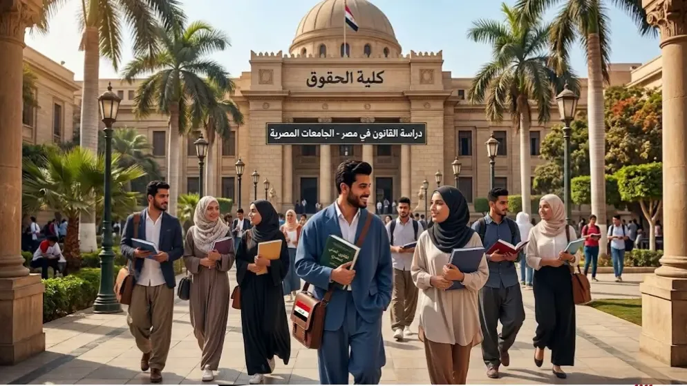 دراسة القانون في مصر للوافدين الكليات والشروط والاعتراف