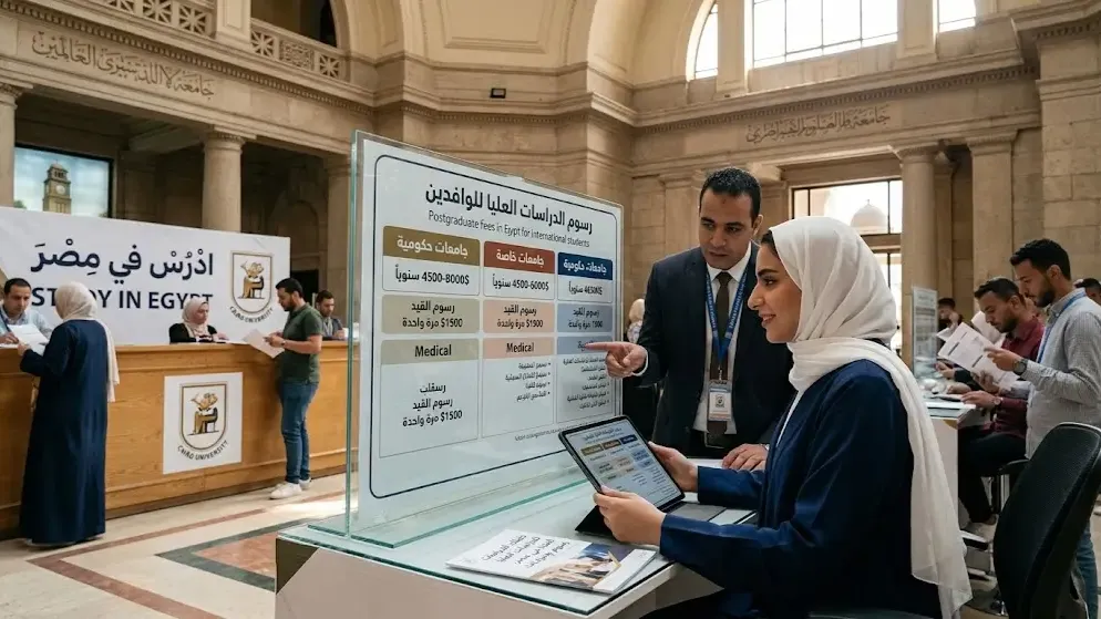 رسوم الدراسات العليا في مصر للوافدين: دليل التكلفة كاملة