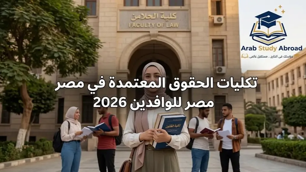 كليات الحقوق المعتمدة في مصر للوافدين 2026