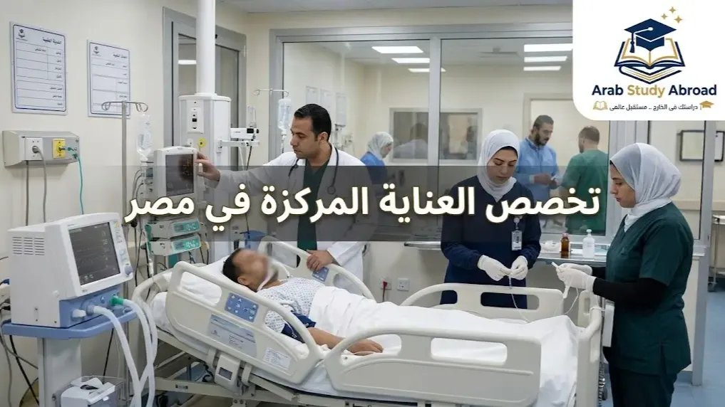 تخصص العناية المركزة في مصر الأقسام التدريب والفرص