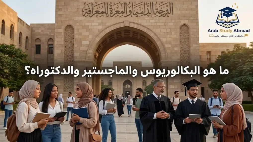 ما هو البكالوريوس والماجستير والدكتوراه؟ الفرق الأكاديمي