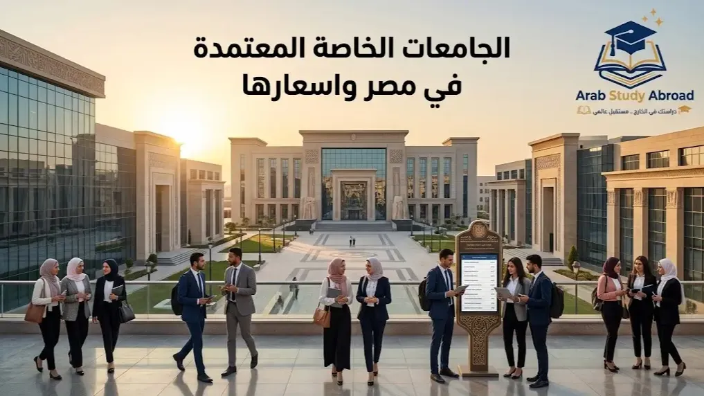 الجامعات الخاصة المعتمدة في مصر واسعارها